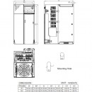 Przemiennik częstotliwości 3-fazowy 11 kW 230V AC Delta Electronics VFD49AMS23ENSAA